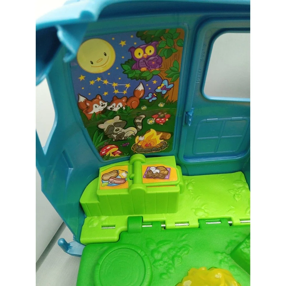 Fisher Price Little People Songs & Sounds Camping Camper Van RV Used FEW BLEMISH